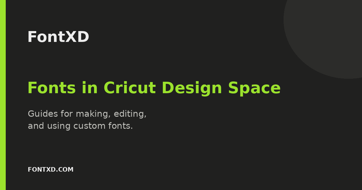 How to Upload Fonts to Cricut Design Space cover