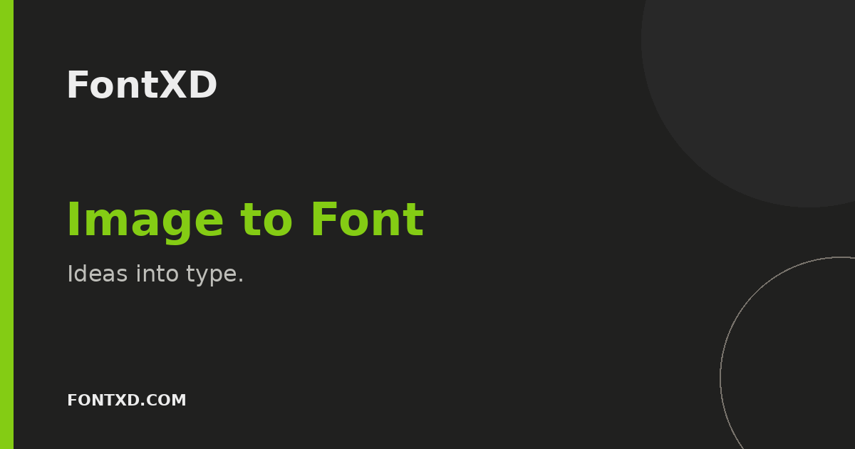 How to Make a Font From an Image cover